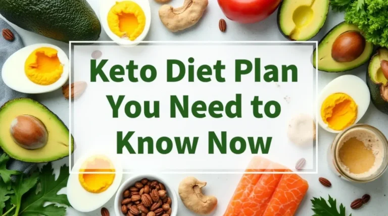 keto diet plan